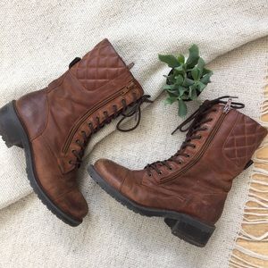 ❤️ Steve Madden Yvetee Combat Boots
